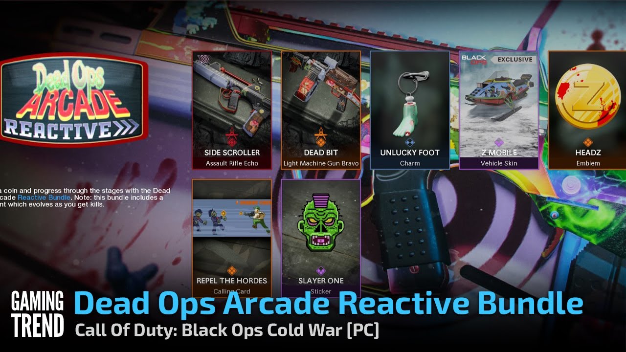Dead Ops Arcade Reactive Bundle - Call Of Duty: Black Ops Cold War [PC] - [Gaming Trend]