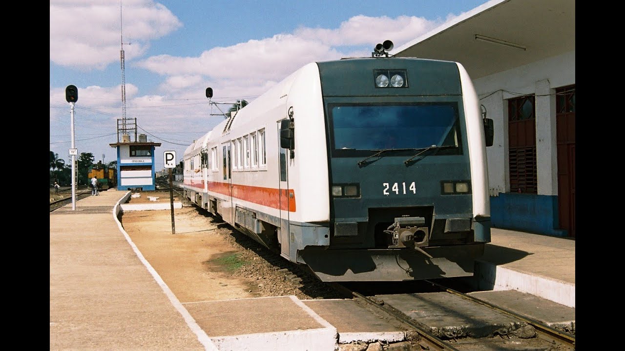 Cuba Railcar Mainline 2005 Part 5 Ciego de Vila to Santiago de Cuba