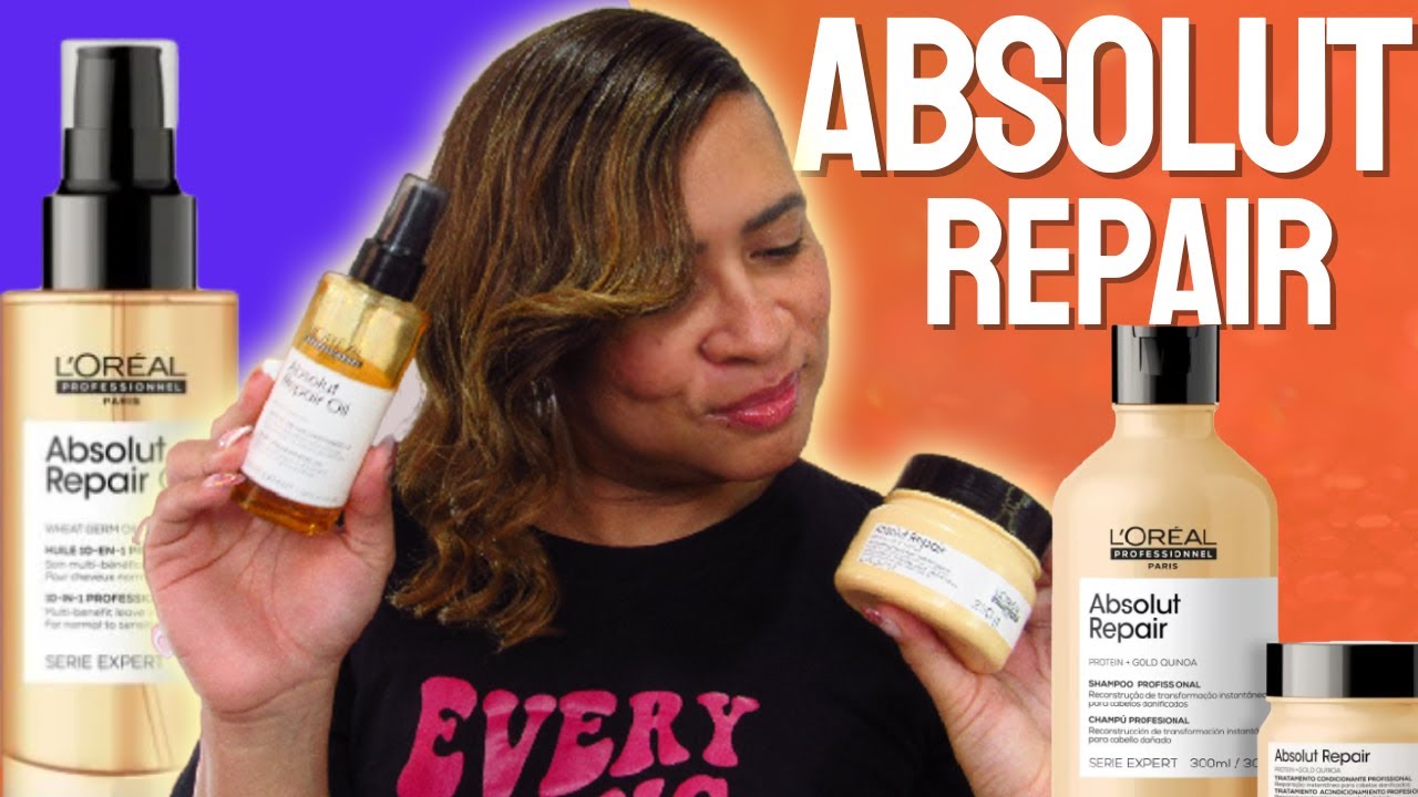 RESENHA ABSOLUT REPAIR GOLD QUINOA + PROTEIN L´ORÉAL PROFESSIONNEL - DENISON DAIMOND