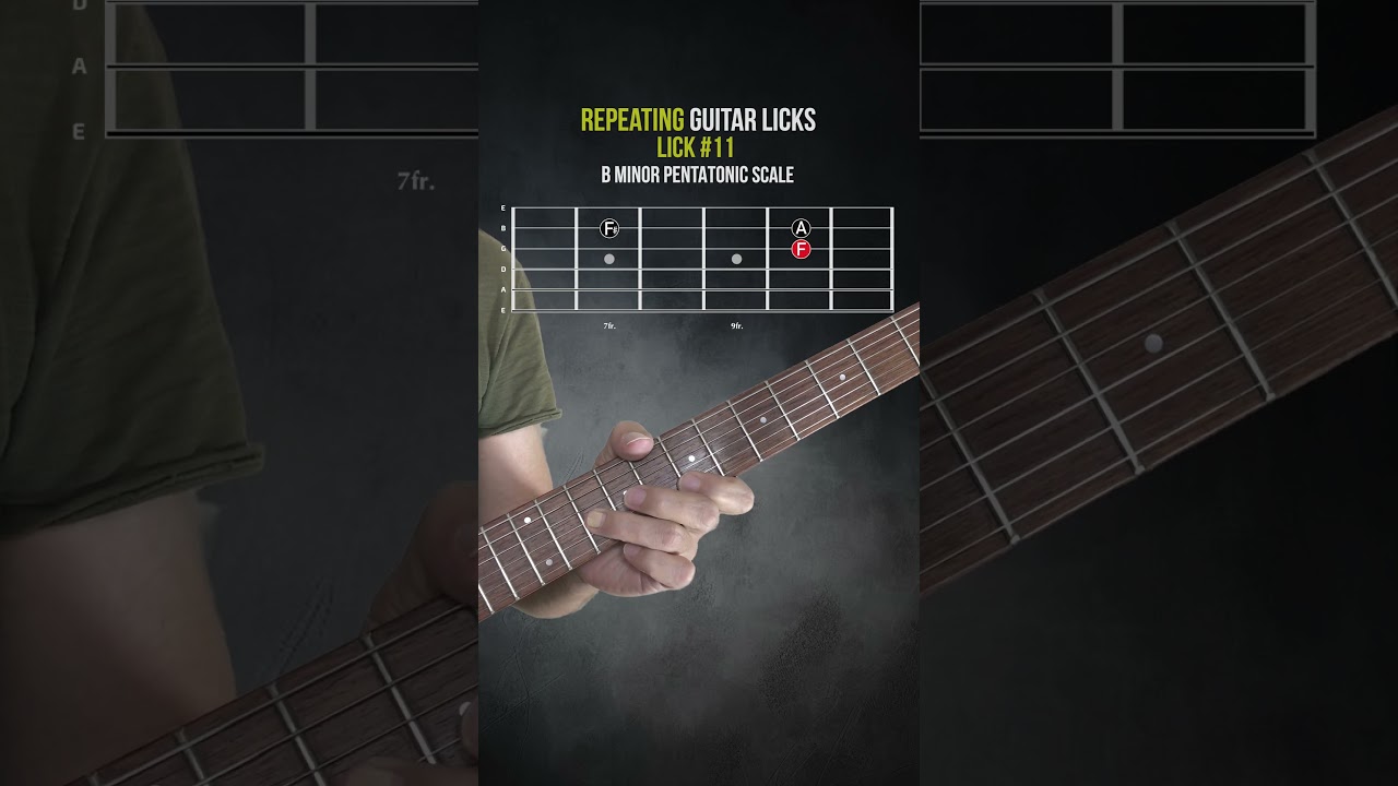 Repeating Guitar Licks for Rock and Blues Soloing | Lick #11