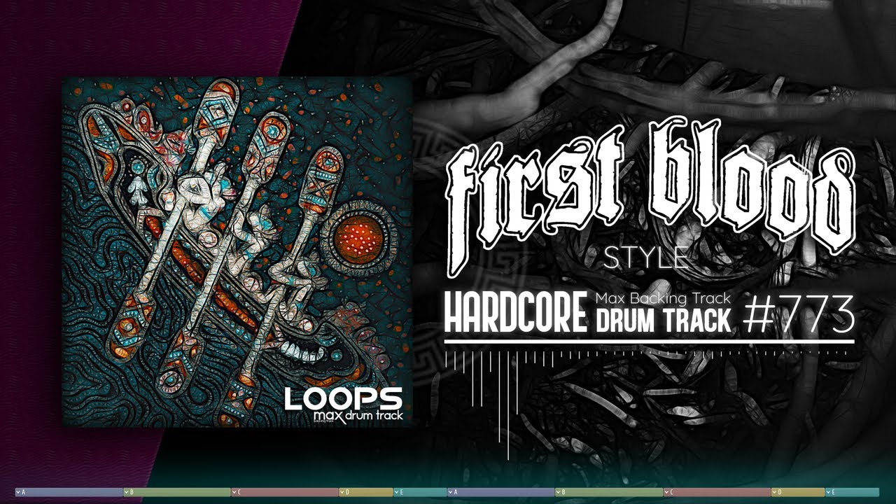Hardcore Drum Track / First Blood Style / 140 bpm