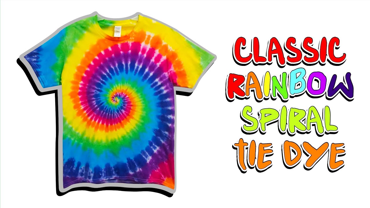Classic Rainbow Spiral Tie Dye | Tali at Kulay