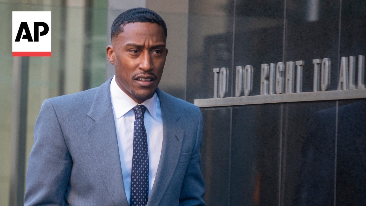 Yung Filly leaves court after jury finds him guilty of assaulting a fan and not guilty of rape