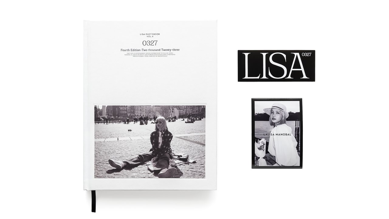 Unboxing Blackpink Lisa 0327 Vol. 4 Photobook 2023 / Quick Look