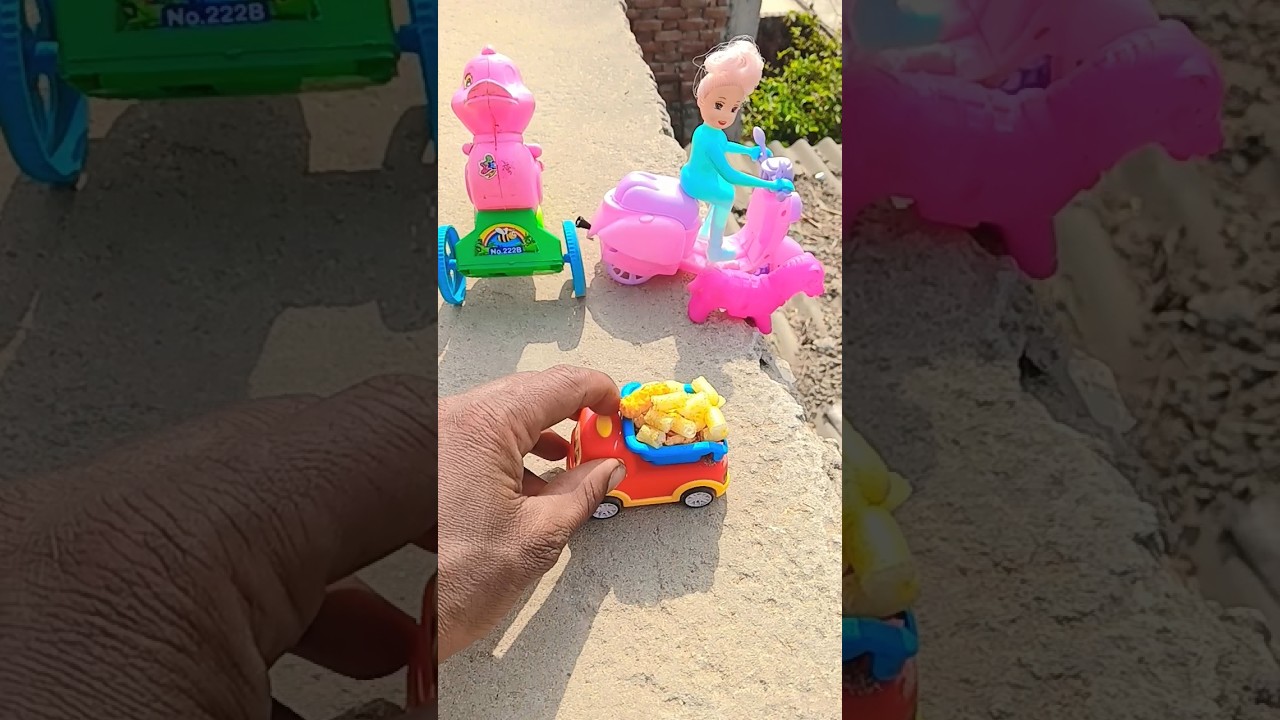 mini trolley🚜🚜 me kurkure🌹🌹 rakhkar palat diya😝😝