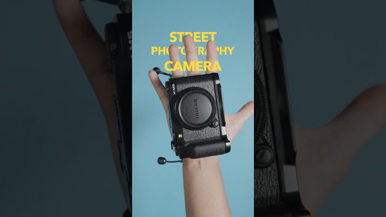 Best Compact Interchangeable Lens Camera For Street Photography -FUJIFILM X-M5  