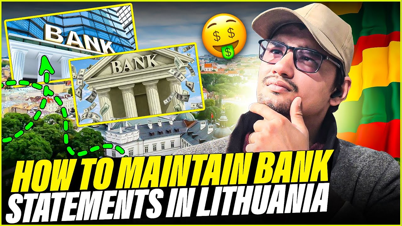 Maintaining Bank Statement in Lithuania 🇱🇹 | Student Visa & Study Abroad Guide 2025