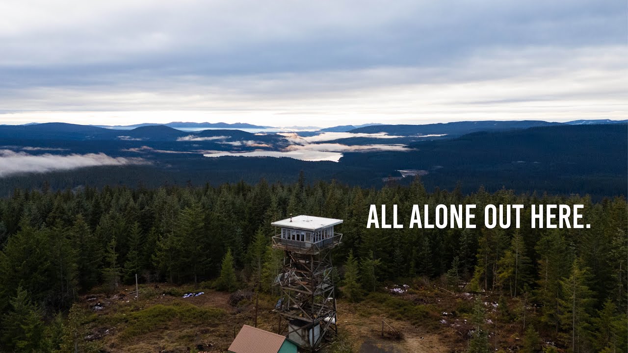 Overnight in a Remote Oregon Fire Lookout Tower