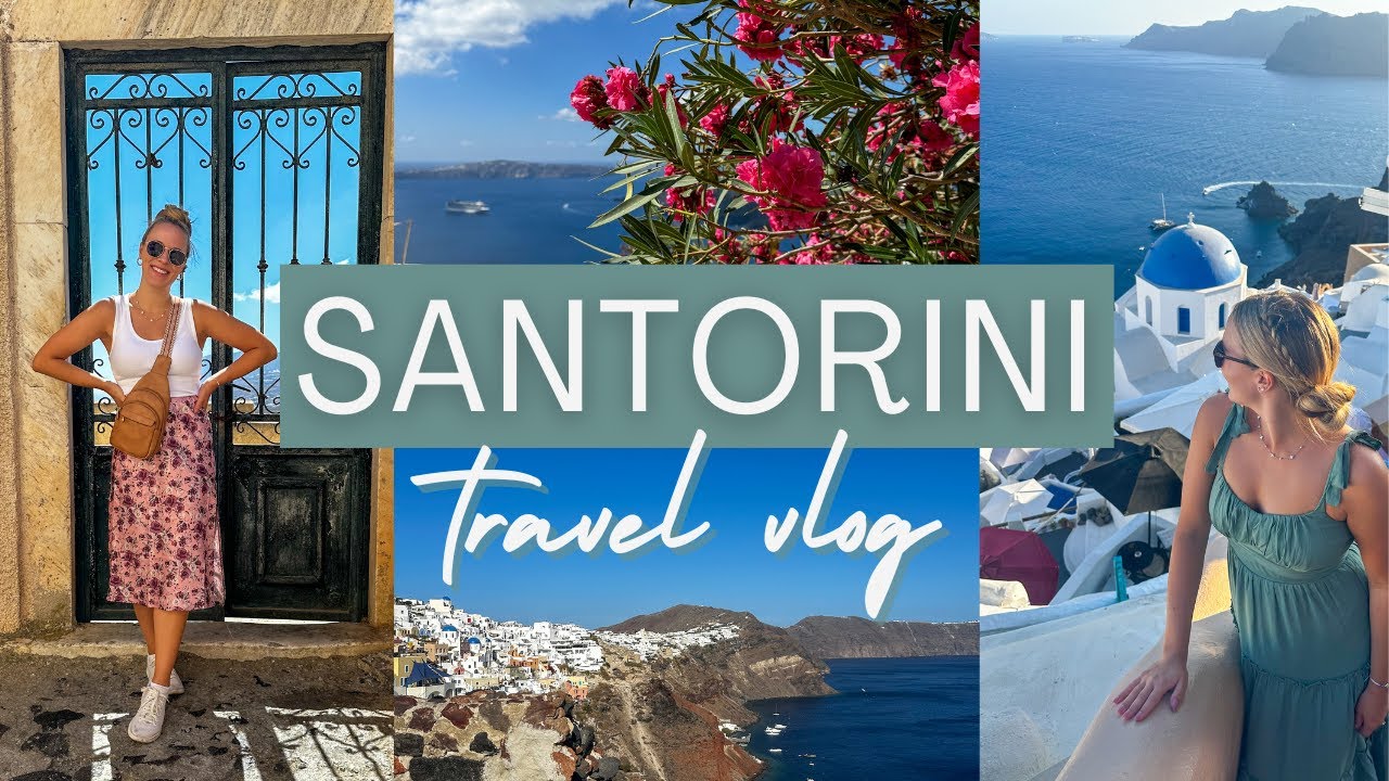 SANTORINI GREECE: Amazing Sunset Wine Tour, BEST Catamaran Cruise & More! 🇬🇷🐚