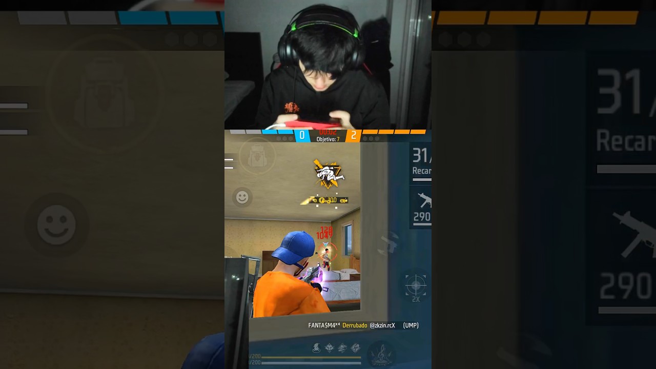 FANTASMA FF em Live Mostrando a Sensi 2.0 👻🔥 