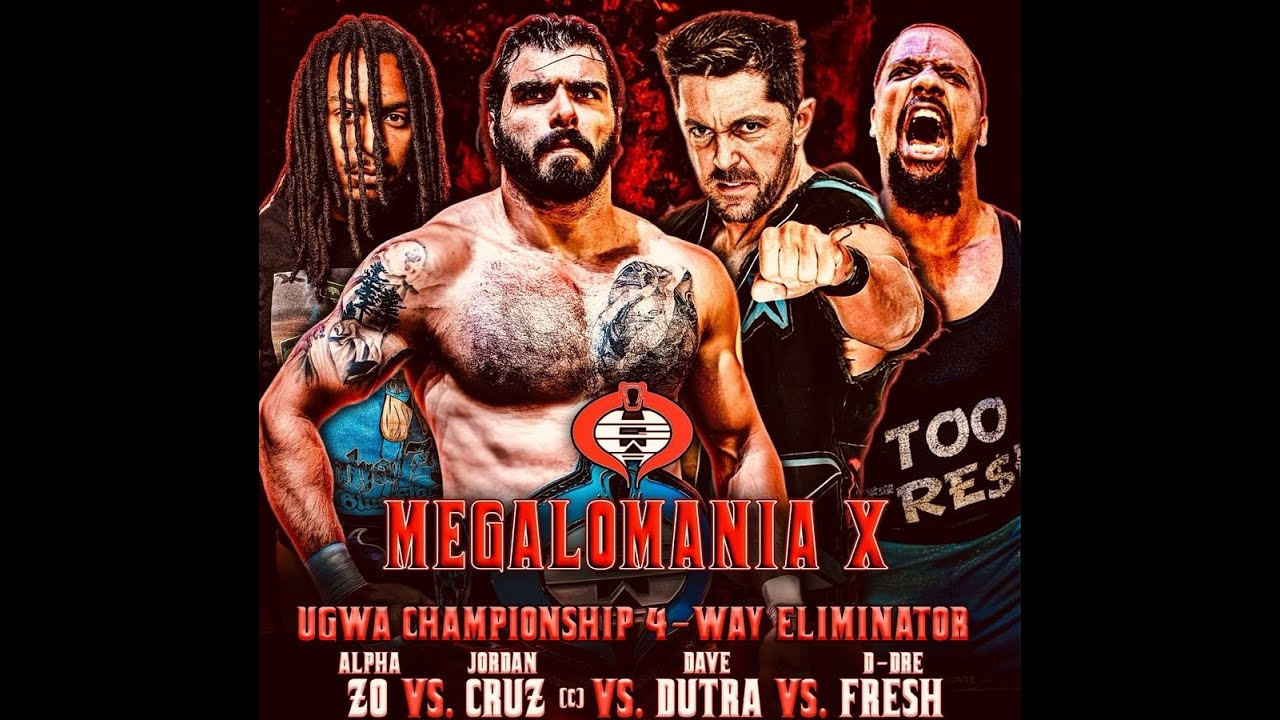Jordan Cruz (c) vs Dave Dutra vs Alpha Zo vs D-Dre Fresh