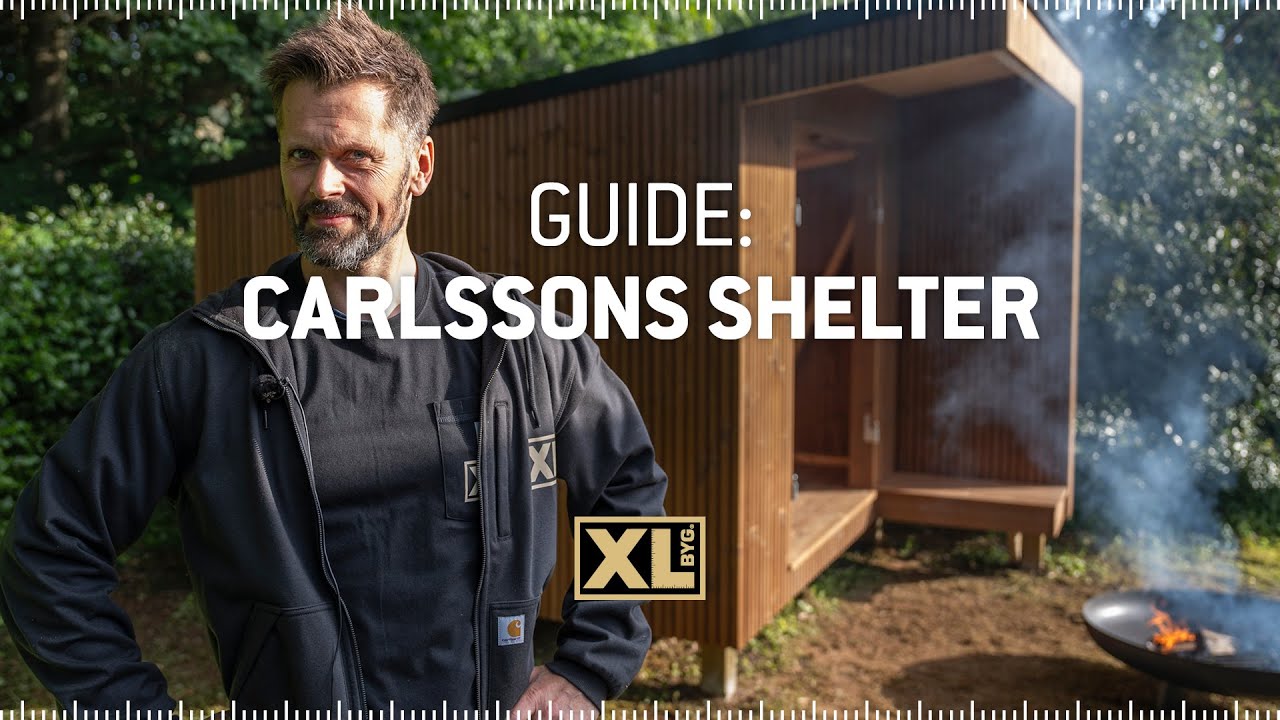 Byg Carlssons Shelter – Trin-for-trin guide til dit nye uderum med XL-BYG