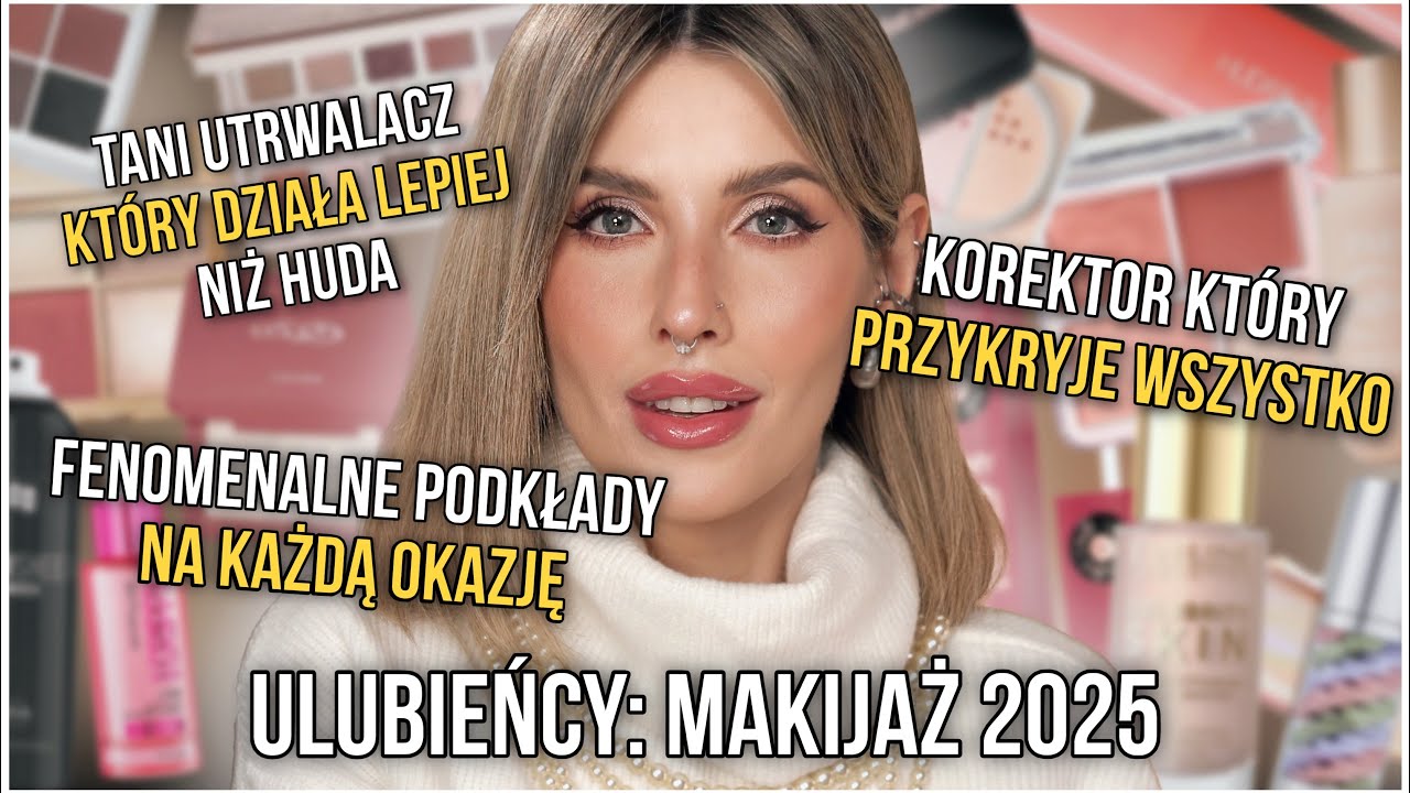 ULUBIEŃCY: KOLORÓWKA 2025- Moje ulubione produkty do makijażu 🔥