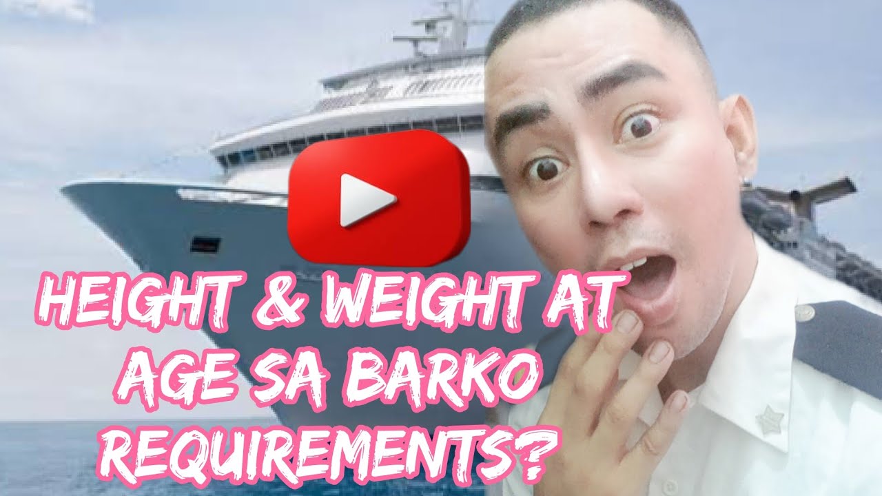 HEIGHT AND WEIGHT REQUIRED  BA SA BARKO