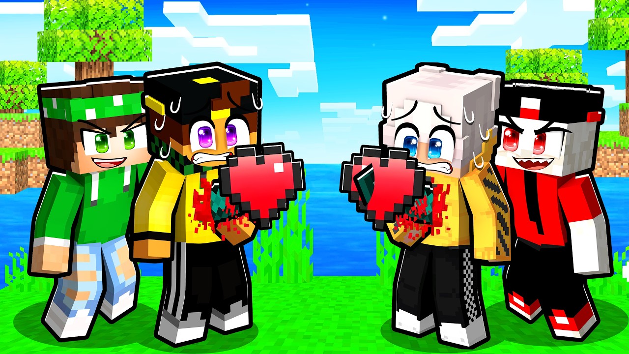 HO RUBATO I CUORI DEI MIEI AMICI su MINECRAFT!