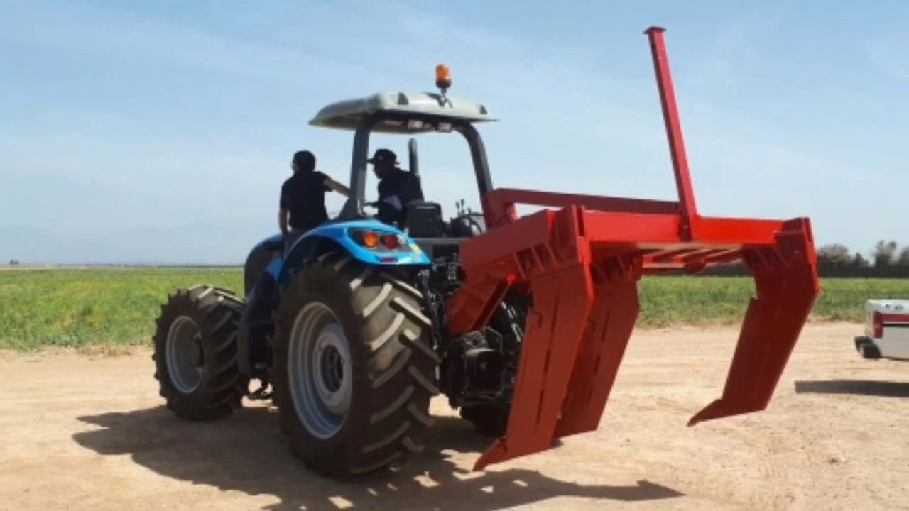 LANDINI Landpower135 + Sous soleur géant & Cultivateur Compact Kristall