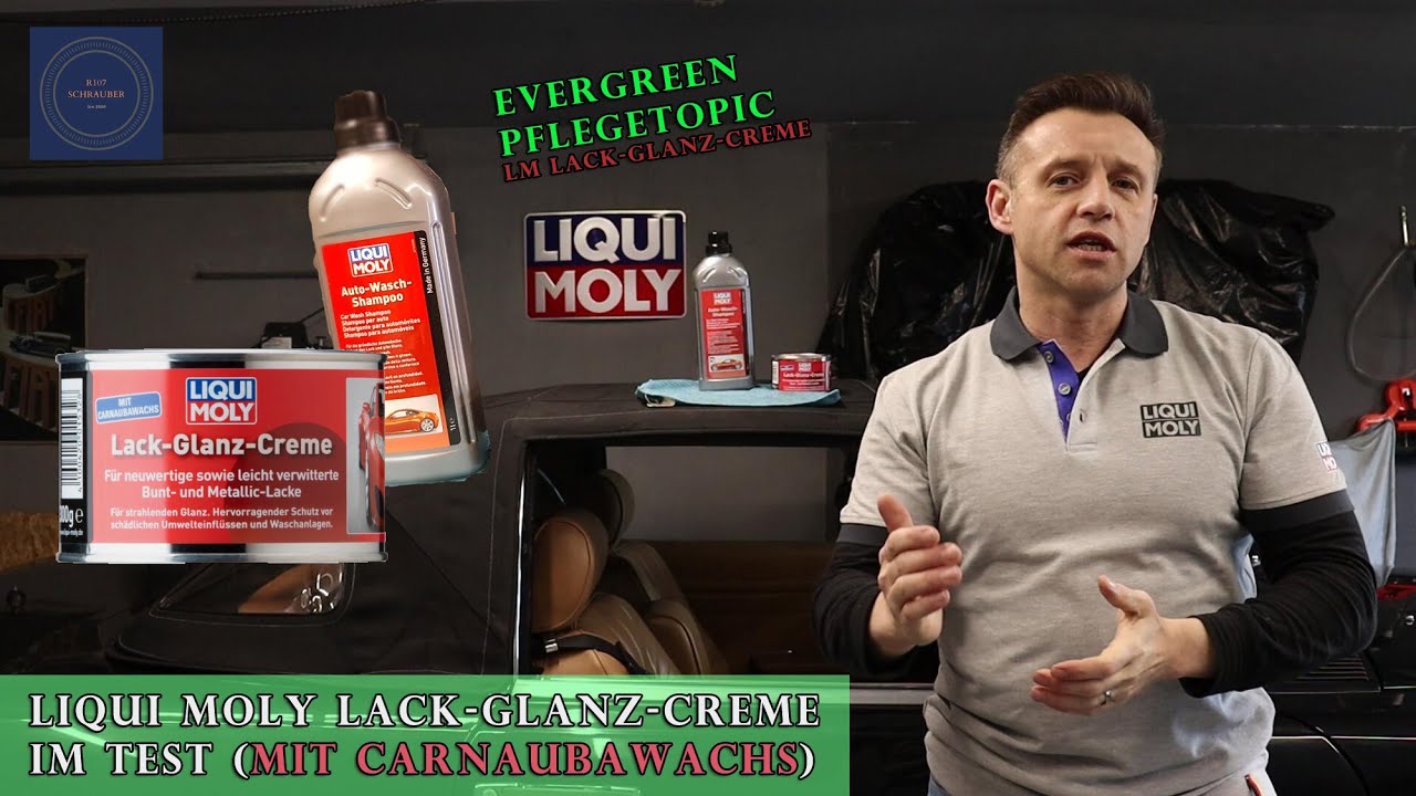 Liqui Moly Lack-Glanz-Creme mit Carnaubawachs - Fahrzeugpflege - Autopflege