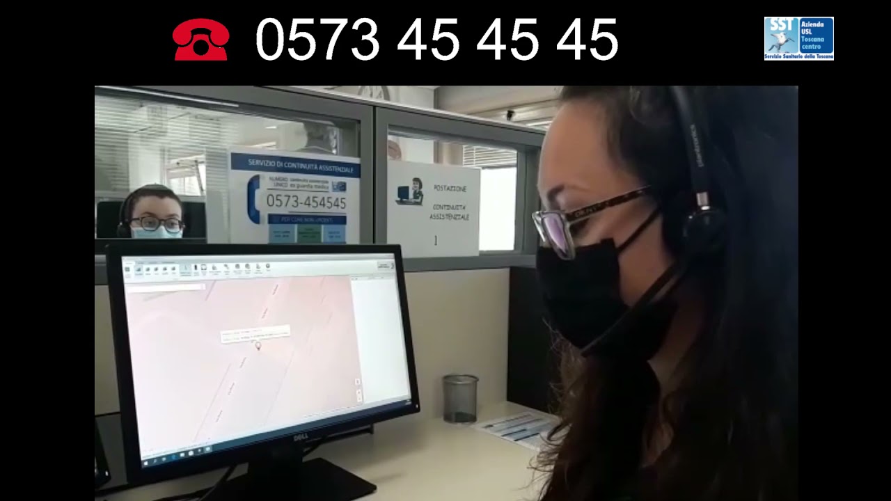 #Continuitaassistenziale​ L'Operatrice del Numero Unico risponde alla chiamata di un utente