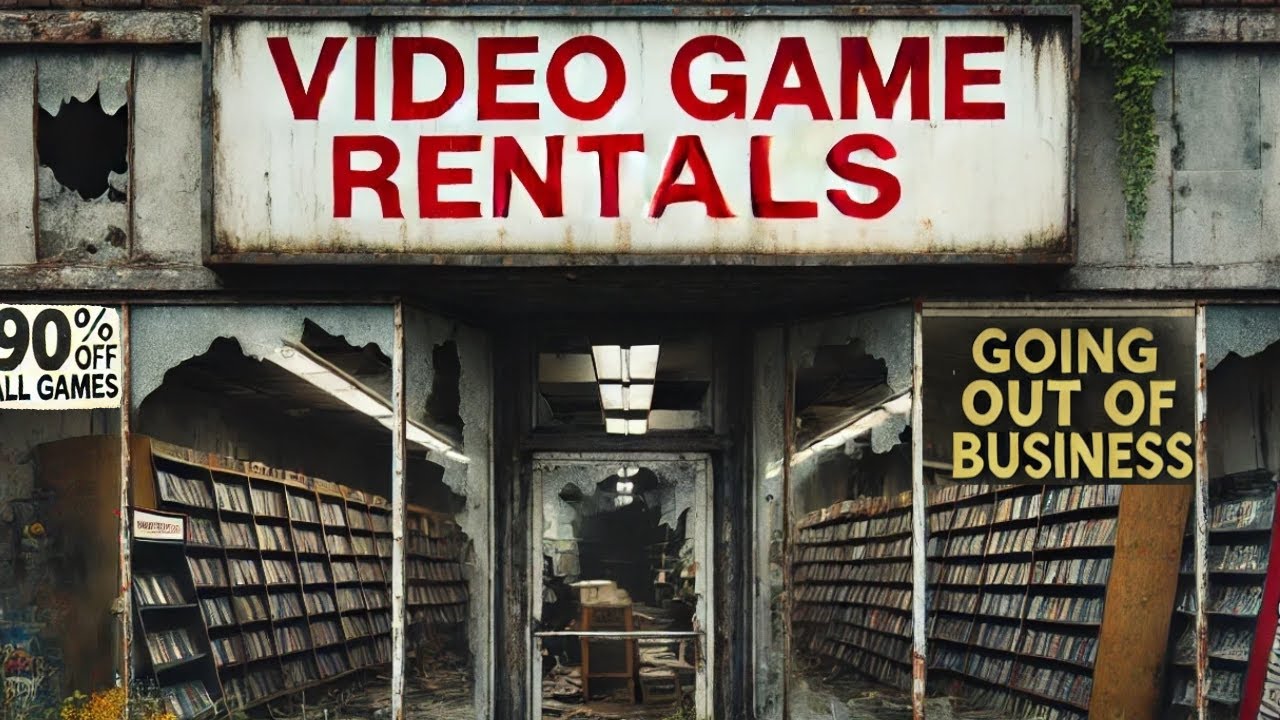 The TRAGIC Decline of Video Game Rentals