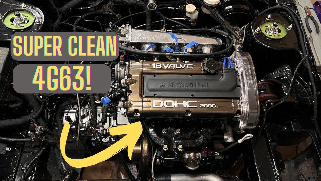 GALANT VR4 GETS FRESH POWDERCOAT!| 4G63!