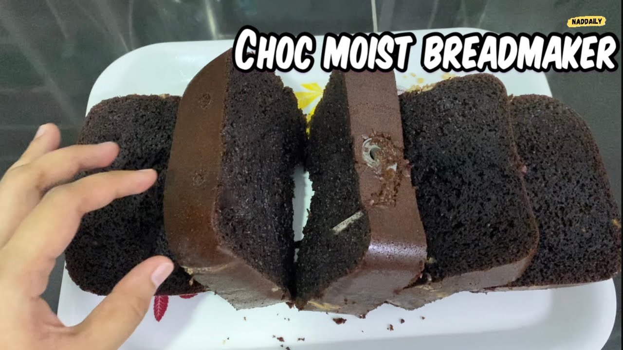 Kek Coklat Moist | Guna Breadmaker Kenwood