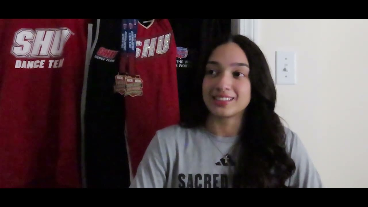 Sacred Heart University Dance Team captain Katelyn Pose Interview by Taylor Maguire