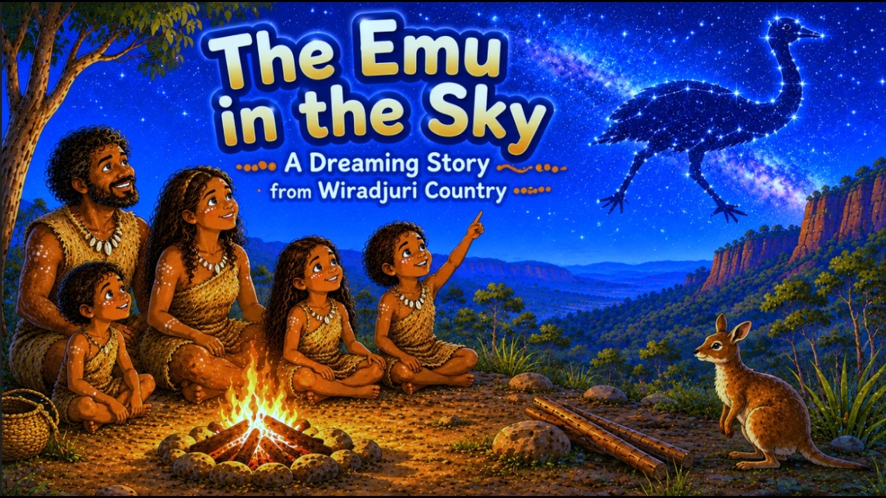 The Emu in the Sky - A Wiradjuri Dreaming Story | Early Stage 1 history