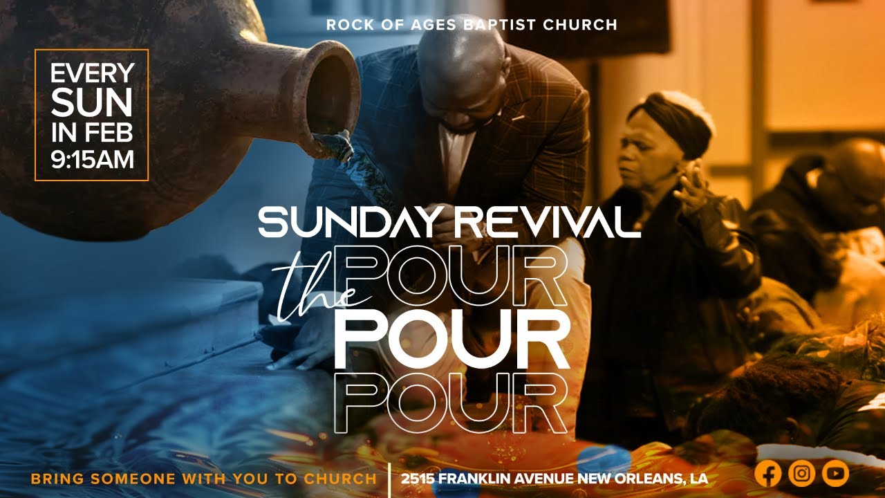 Rock Of Ages Sunday Morning Worship Experience: The Pour