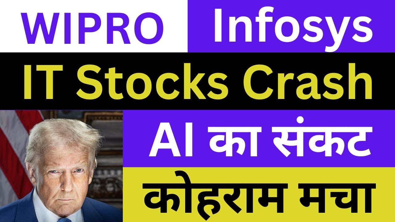 Wipro Share News | Infosys Share News | Infosys Stock Crash | Wipro Share Crash | IT Sector Crash