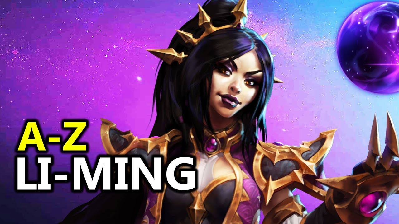 &hearts; A - Z Li Ming- Heroes of the Storm (HotS Gameplay)