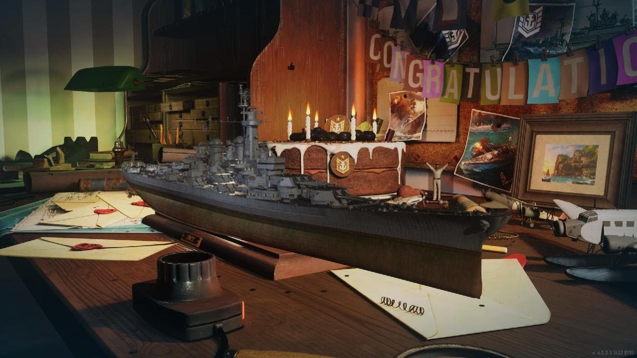 World of Warships Legends Birthday Port Music