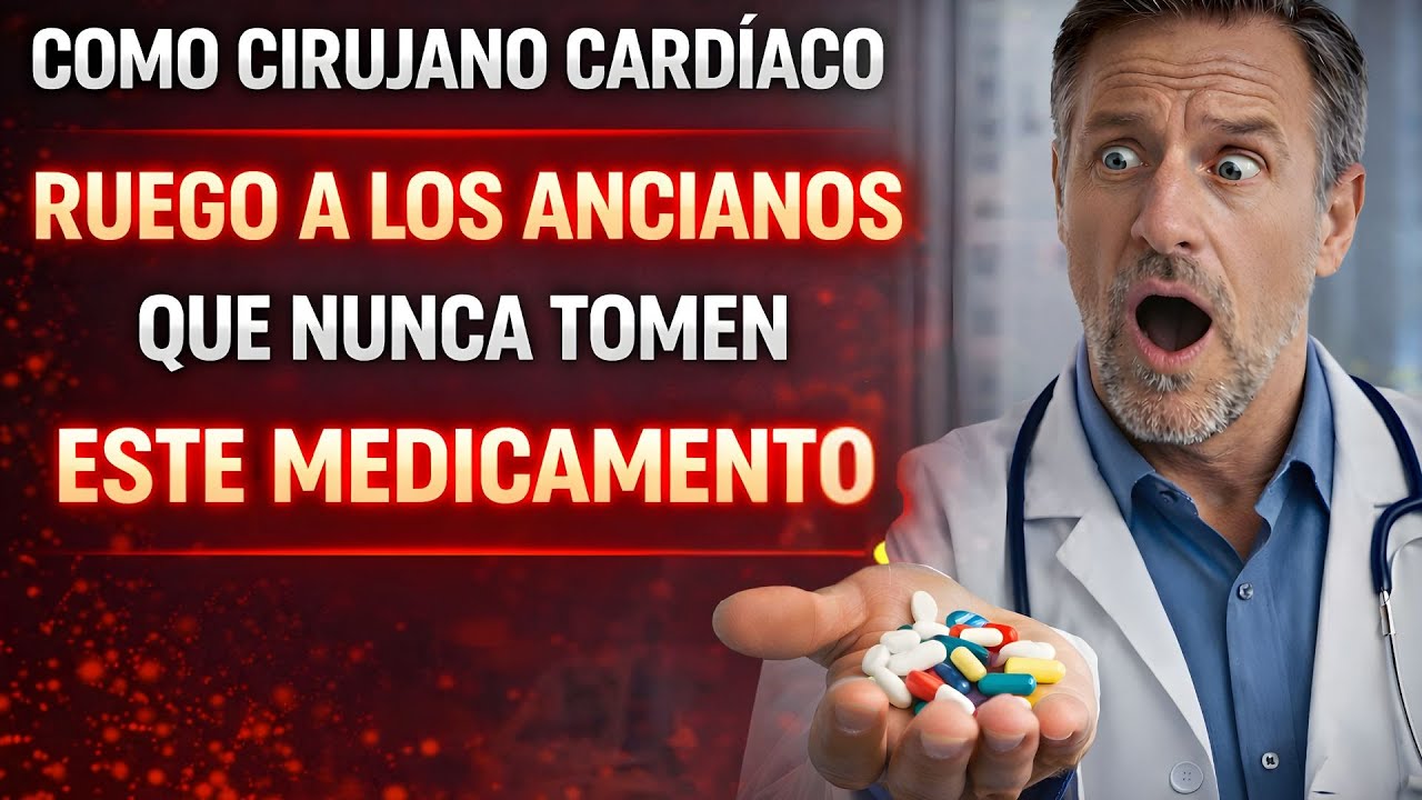 Cirujano cardíaco advierte: Este medicamento está dañando el corazón de los adultos mayores