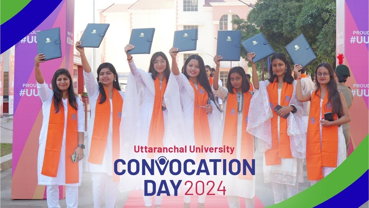 Relive magical moments from Uttaranchal University's Convocation 2024