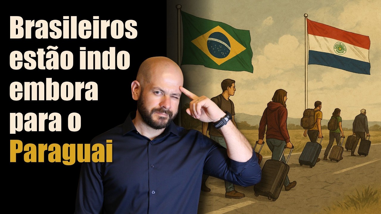 Sair do Brasil para o Paraguai - Liberdade é a solução.