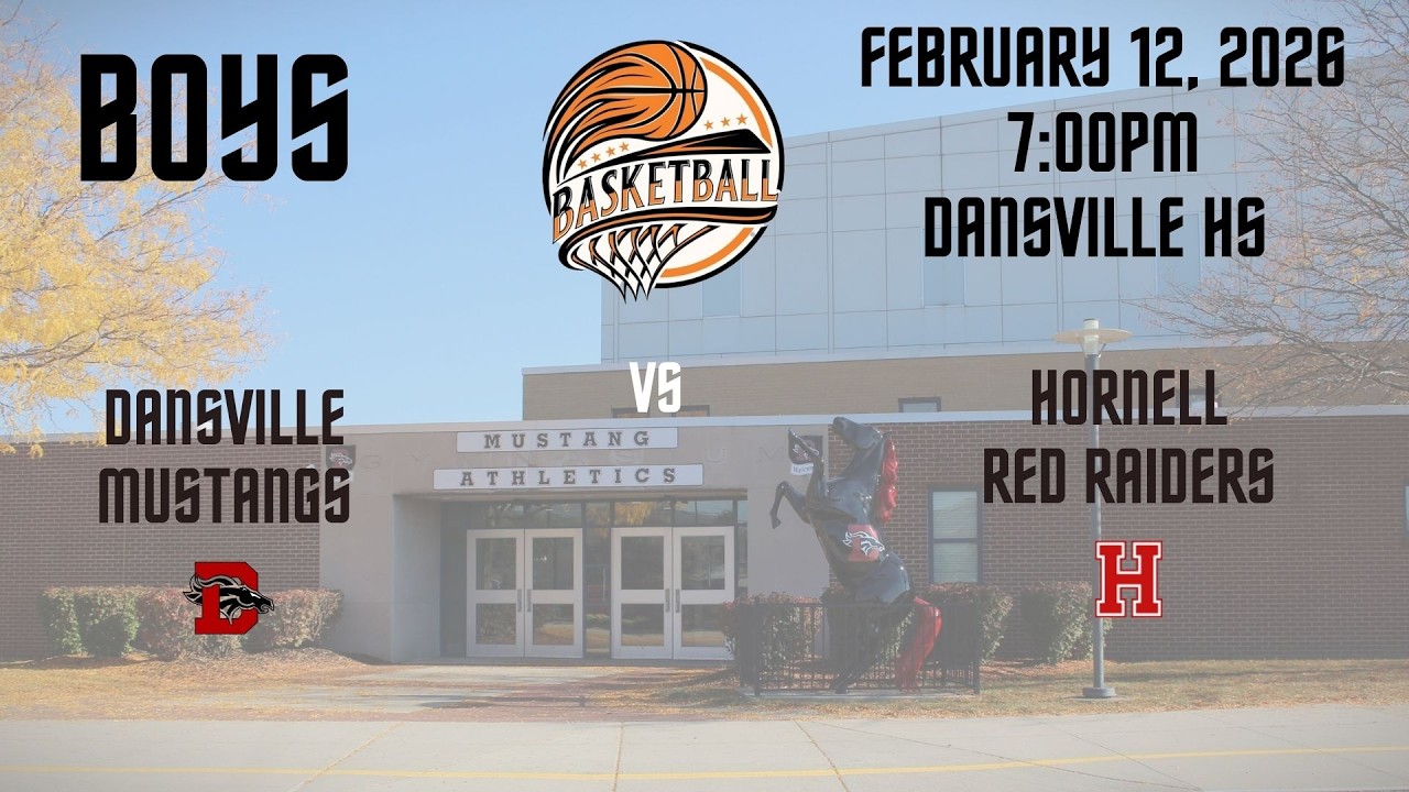 Dansville vs Hornell Boy's Varsity Basketball