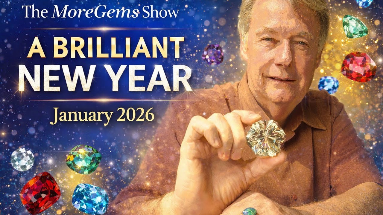 Live Episode 66 | A Brilliant New Year | The MoreGems Gem Show | January 21, 2026