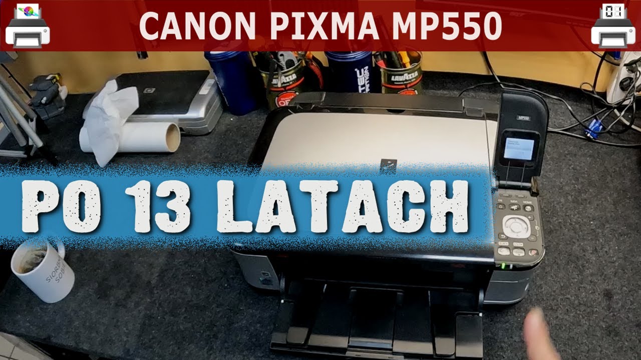 CANON PIXMA MP550 🖨️ ... po 13 latach