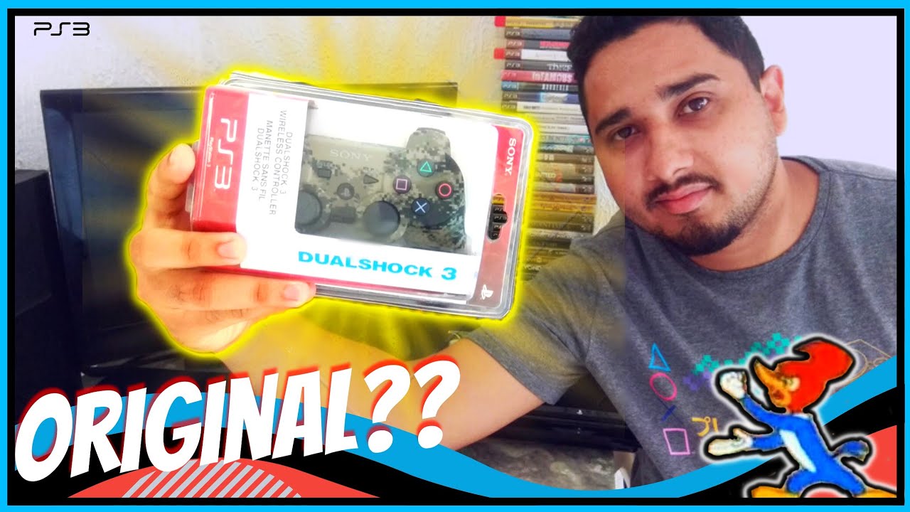 🎮 CONTROLE PS3 DA SHOPEE BARATO !! ORIGINAL?? (UNBOXING E TESTE)