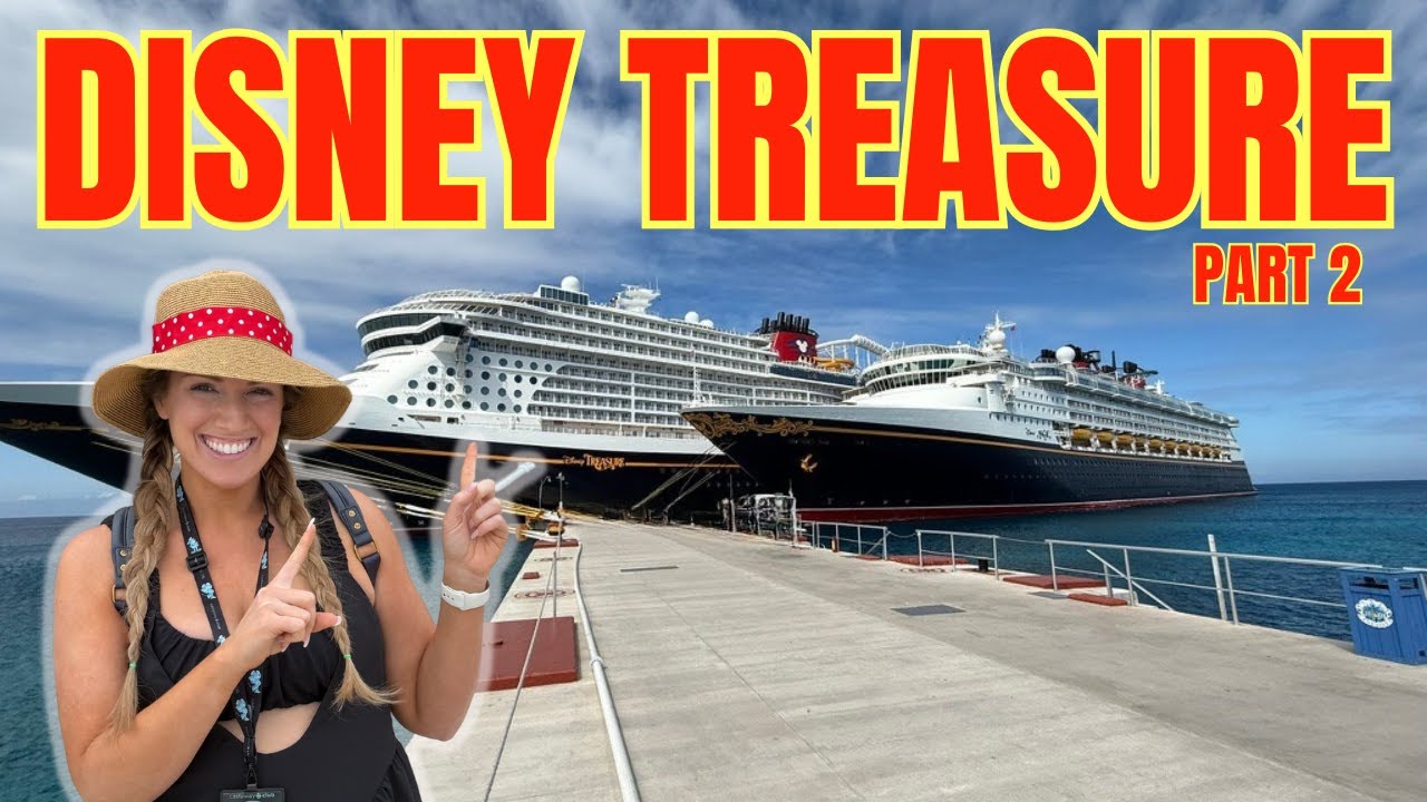 DISNEY TREASURE: The BEST Few Days Onboard! Grand Cayman, Jumbeaux Sweets, Plaza De Coco Dinner!