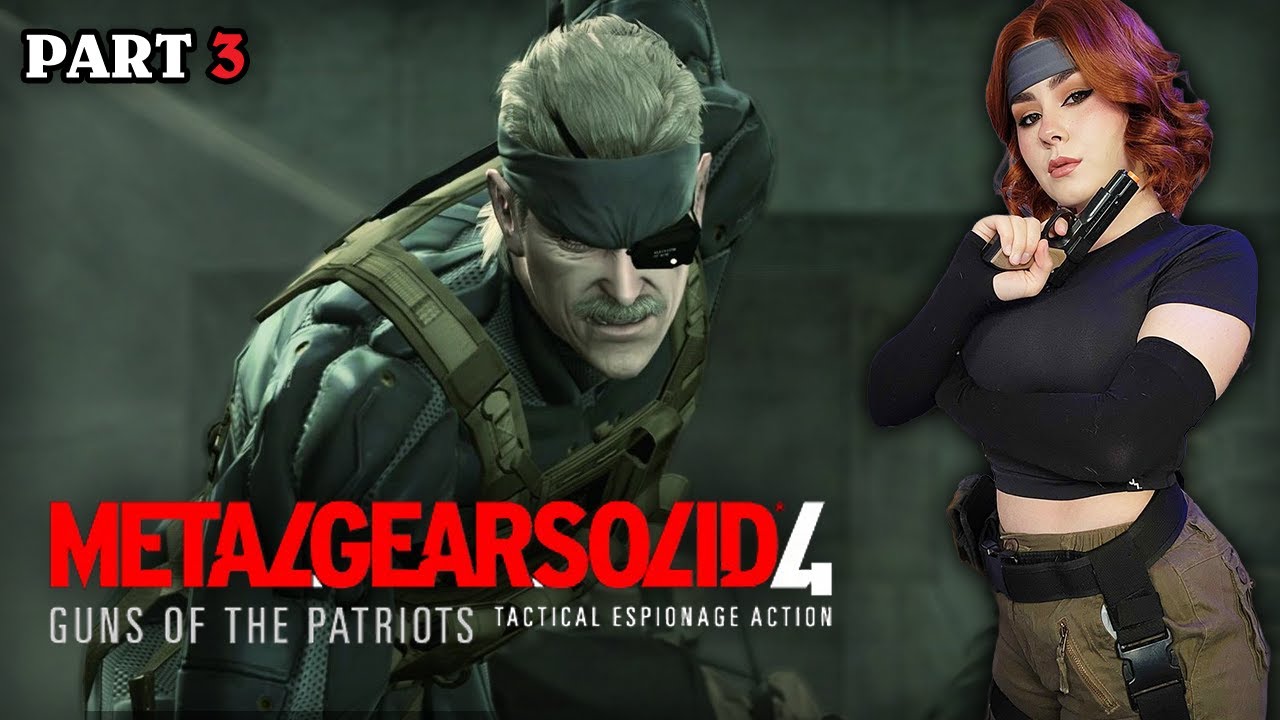 Stormfall33 Let's Play Metal Gear Solid 4 (Part 3)