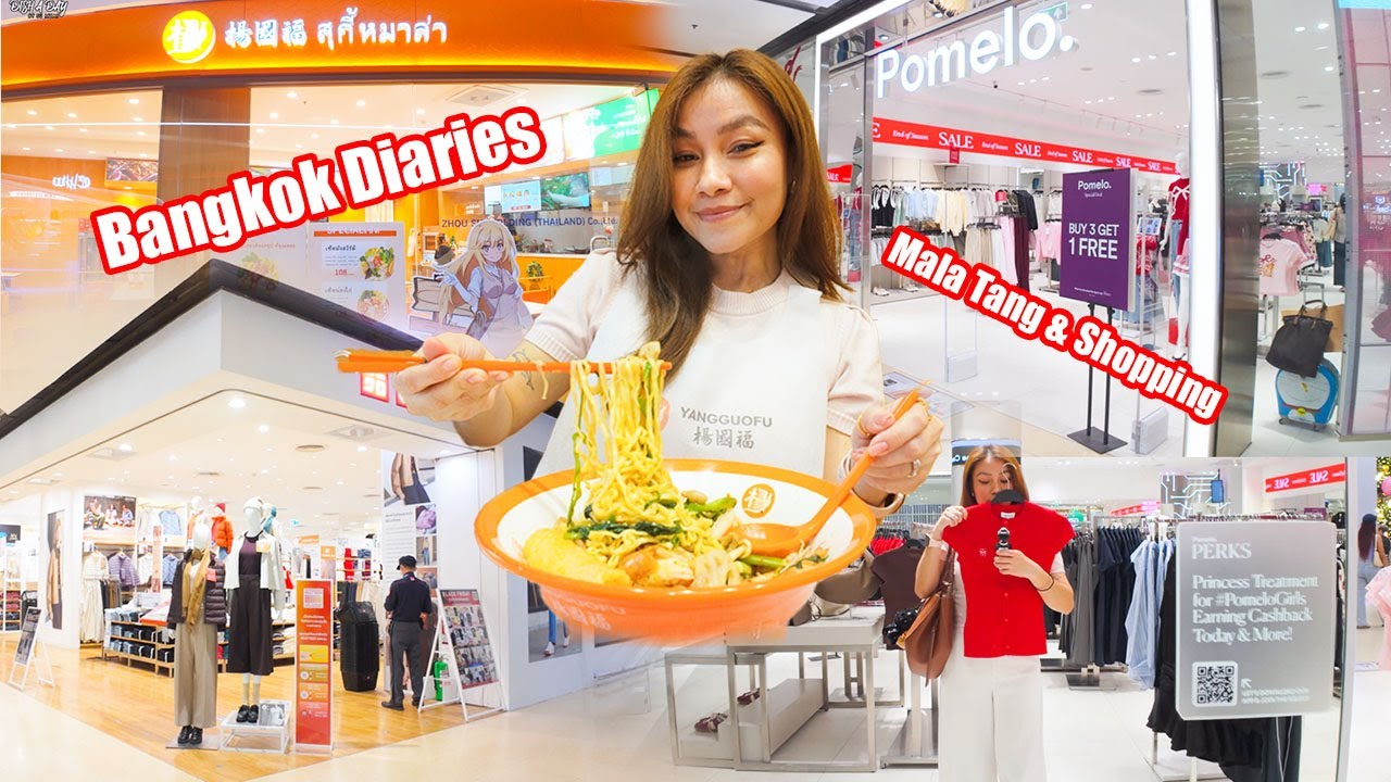 Bangkok Lifestyle Vlog 🇹🇭 | Shopping Malls, Food Stops & Daily Life