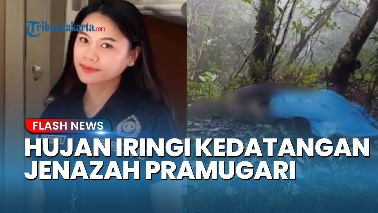 Suasana Pilu di Pangkep, Hujan Iringi Kedatangan Jenazah Pramugari Korban Pesawat Jatuh