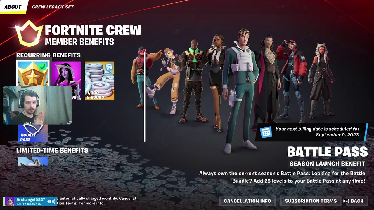 New Season FORTNITE w/ @hailstorm0592