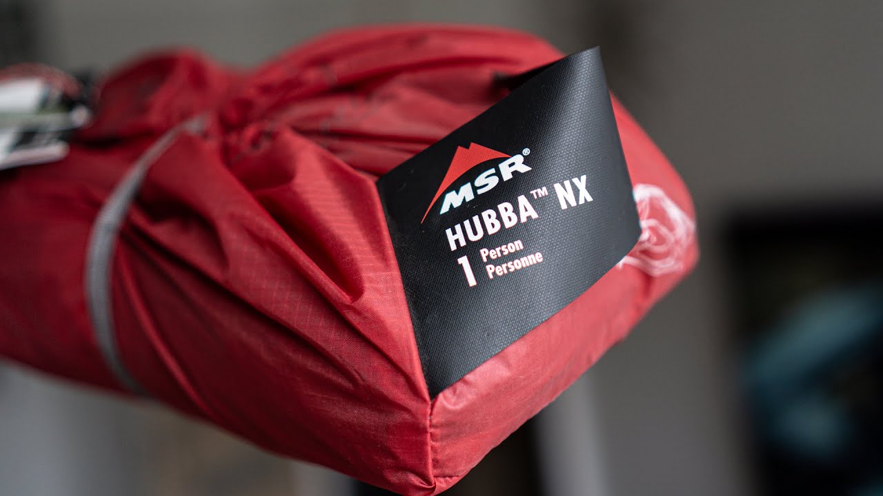 MSR Hubba NX - close up view.