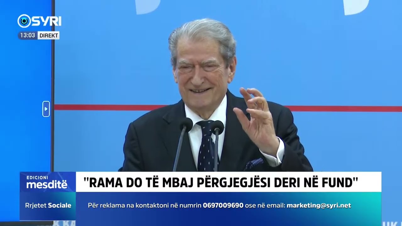 Berisha: Dërguan për ndjekje penale Belind Këlliçin në një kohë kur ai ishte në SHBA duke drekuar