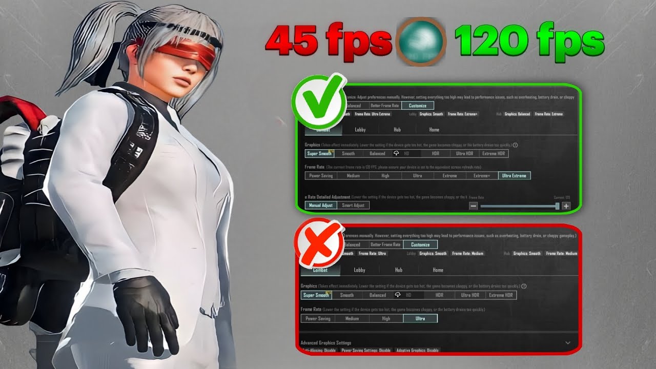آموزش فعال کردن 120 FPS روی گوشی های ضعیف😵😱120FPS UNLCER | 90 FPS