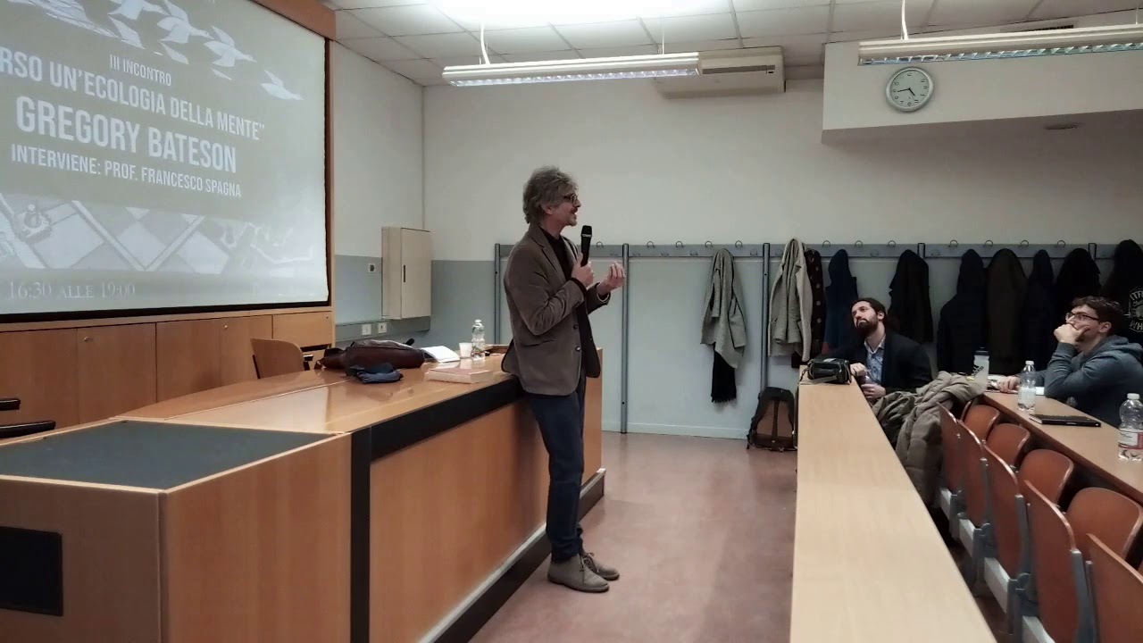 TESTI D'AUTORE - prof. Francesco Spagna con  "Verso un'ecologia della mente" di G. Bateson