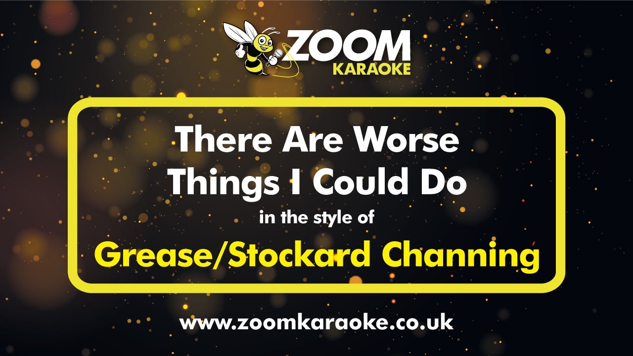 Grease/Stockard Channing - There Are Worse Things I Could Do (Karaoke Version) with Lyrics On Screen