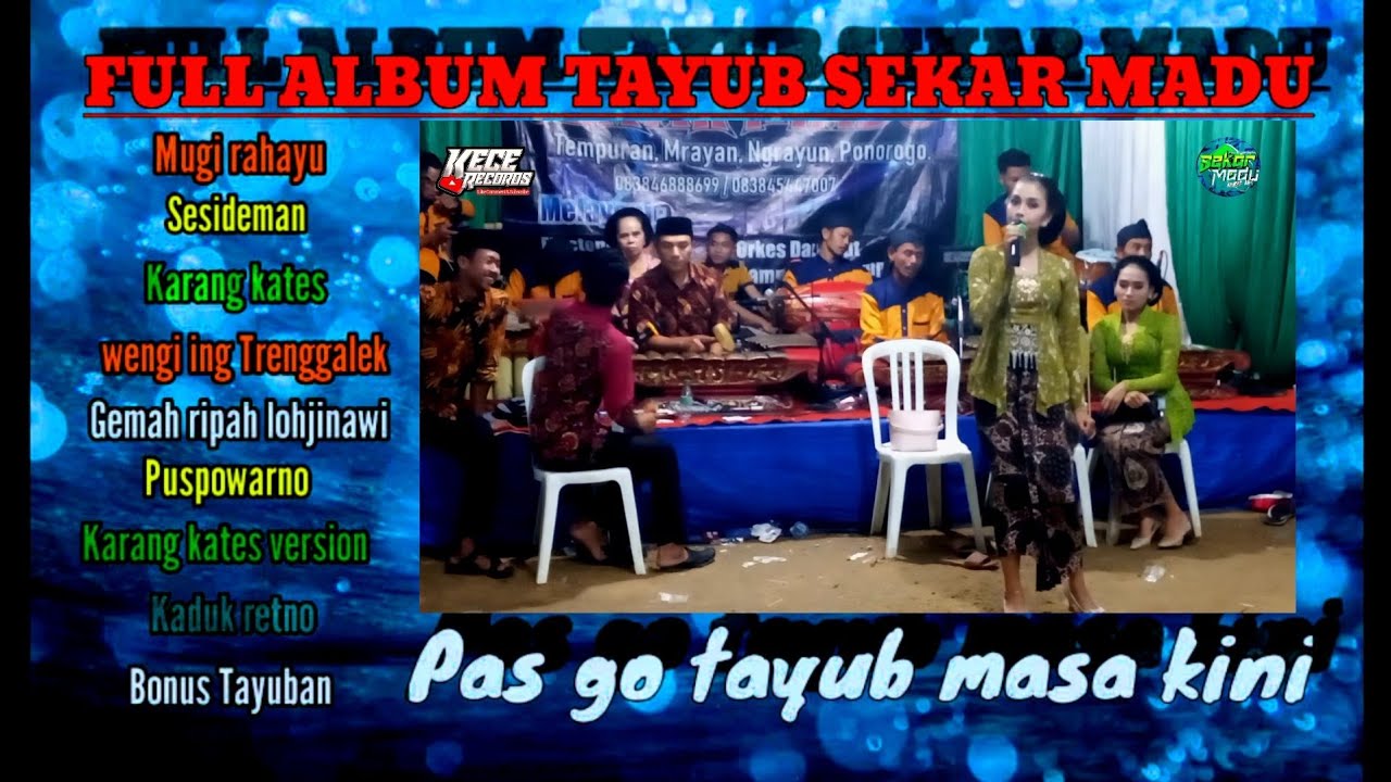 FULL ALLBUM TAYUB SEKAR MADU MUSIC||Rina aditama,Suntir murhariyanti,Shanty saffara||Radista audio