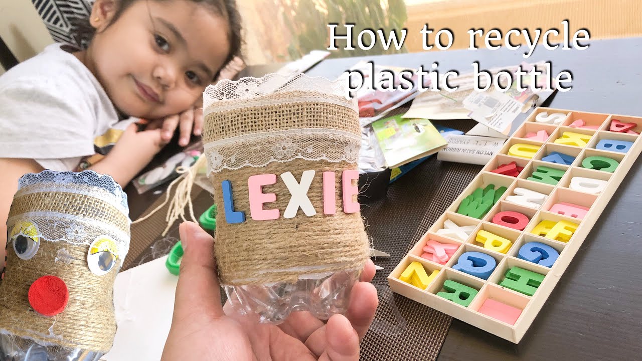 Creative recyclable plastic bottle